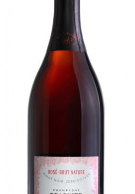 DRAPPIER ROSE NATURE 750ML is a delicate rosé wine from the Champagne region of France. It features a harmonious blend of red fruit notes