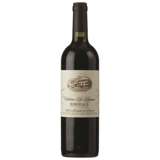 CH LES RIGANES RED 1.5L is a robust wine from the renowned Bordeaux region of France. It features a blend of ripe red fruit flavors complemented by subtle notes of spice and oak