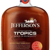 <p>JEFFERSON TROPIC 750ML is a premium liquor that showcases a harmonious blend of tropical fruit notes with hints of oak and vanilla