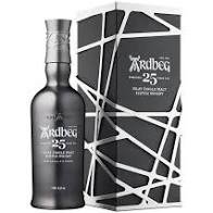 ARDBEG 25 YEAR OLD 750ML is a sophisticated single malt Scotch whisky from the Islay region of Scotland. It offers a complex flavor profile of rich peat smoke
