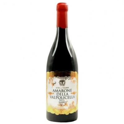 AURA DI VALERIE AMARONE 750ML is a rich and robust red wine from the Valpolicella region of Italy. With notes of dark cherries