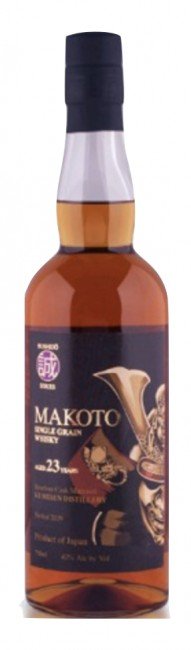 MAKOTO 23YR JAPANESE WHISKEY 750ML MAKOTO 23YR JAPANESE WHISKEY is a premium liquor characterized by its rich
