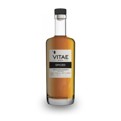 VITAE SPICED RUM 750ML boasts a rich flavor profile characterized by warm