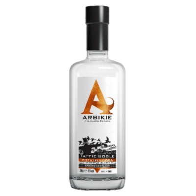 ARBIKE TATTIE BOGLE POTATO VODKA is a premium spirit produced in Scotland