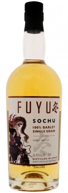 FUYU JAPANESE SOCHU 750ML FUYU Japanese Shochu is a distilled spirit originating from Kumamoto