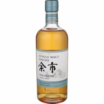 NIKKA NON-PEATED YOICHI 750ML is a distinctive single malt whisky from the Yoichi distillery in Hokkaido