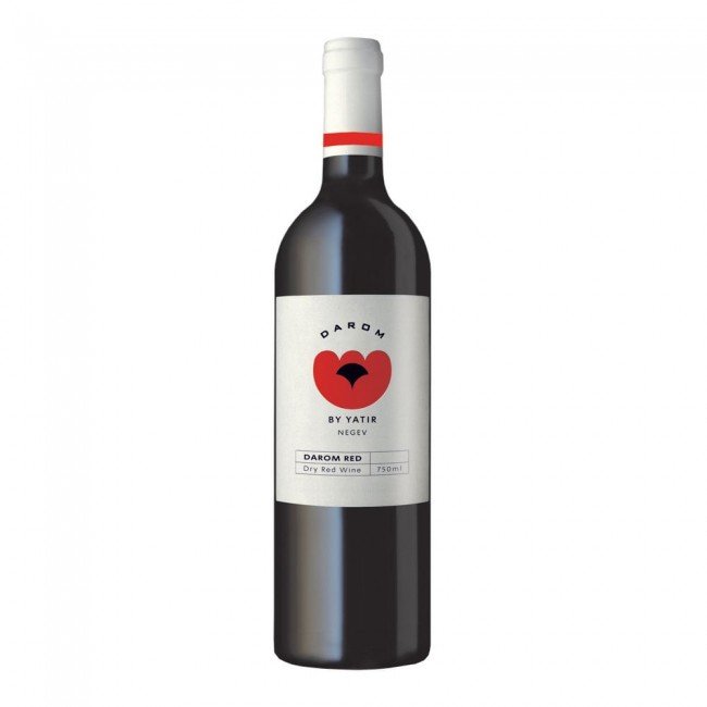 YATIR DAROM RED 750ML is a distinguished wine hailing from the Judean Hills region of Israel. It features a well-structured flavor profile with notes of dark berries