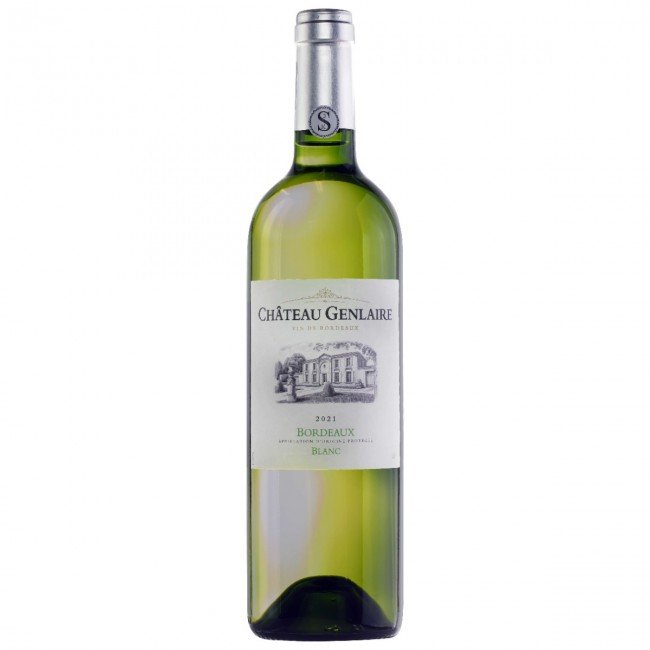 CH GENLAIRE WHITE 750ML is a refined wine hailing from a prestigious vineyard