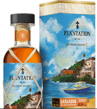 PLANTATION RUM EXTREME V BARBADOS is a remarkable rum showcasing the vibrant flavors typical of the Barbados region. This 750ml bottle offers a complex profile featuring notes of tropical fruit