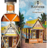 PLANTATION RUM EX V BARBADOS 2007 is a distinctive blend featuring a rich flavor profile with notes of tropical fruit