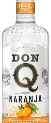 DON Q NARANJA 1L is a vibrant orange-flavored rum