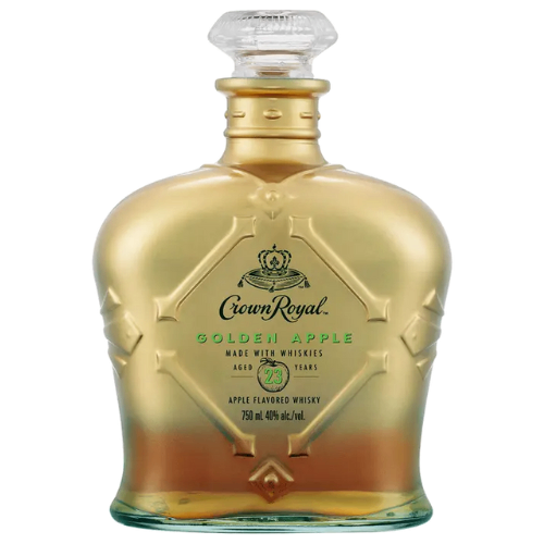CROWN ROYAL GOLDEN APPLE 23YR is a Canadian whiskey that combines the smooth richness of aged whiskey with the crisp
