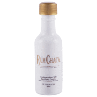 RUM CHATA 50ML is a creamy liqueur blending Caribbean rum with real dairy cream and a mix of cinnamon
