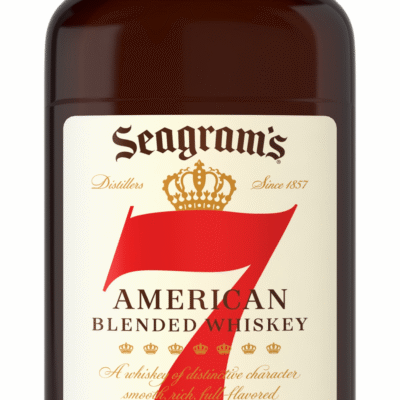 SEAGRAM 7 1.75L is a blended whiskey known for its smooth and slightly sweet flavor profile