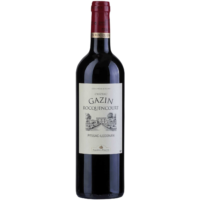 CH GAZIN ROCQUENCOURT RED 750ML is a rich red wine from the renowned Bordeaux region of France. It presents a blend of dark fruit flavors