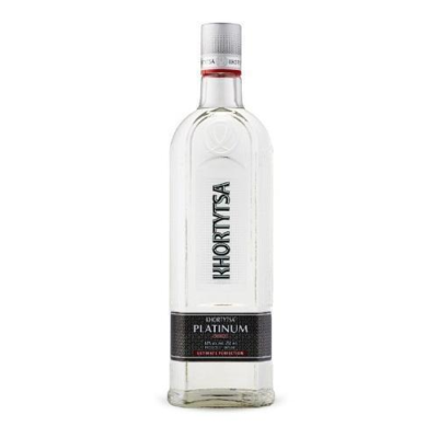 KHORTYTSA PLATINUM 1L is a premium vodka crafted in Ukraine