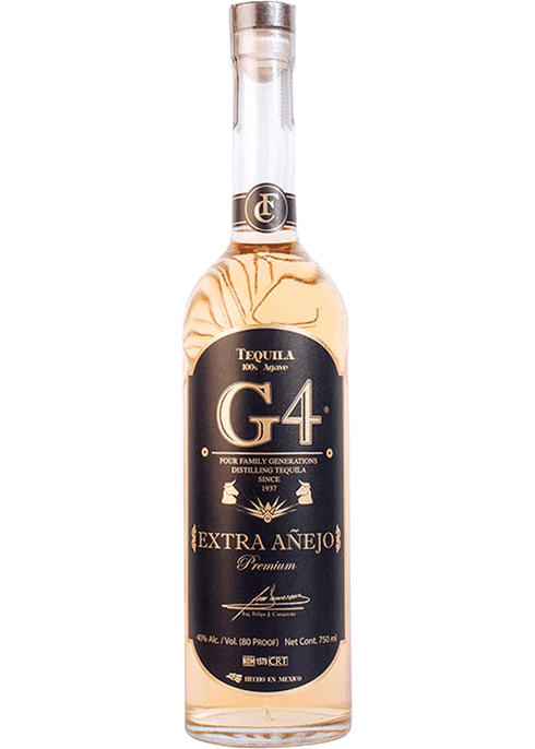 G4 Tequila Añejo is an expertly crafted spirit hailing from the renowned fields of Jalisco