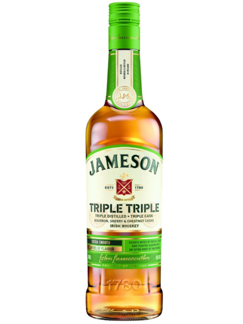 JOHN JAMESON TRIPLE TRIPLE 750ML is a premium Irish whiskey