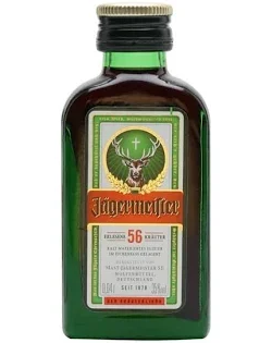 Jägermeister Liqueur is a herbal liqueur from Germany