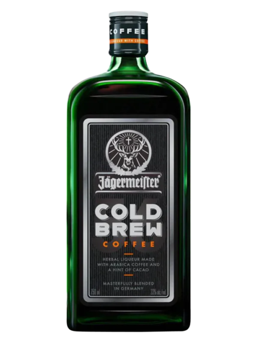 Jägermeister Cold Brew combines the iconic herbal liqueur with rich coffee flavors