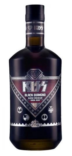 KISS BLACK DIAMOND RUM 700ML KISS BLACK DIAMOND RUM is a premium liquor with a rich