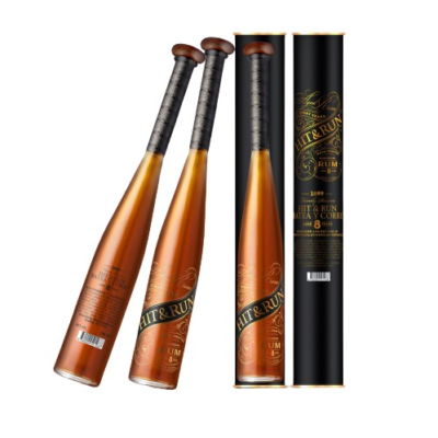 HIT & RUN 8YR RUM is a premium liquor crafted in the Caribbean. This 8-year-aged rum offers a rich flavor profile characterized by notes of vanilla