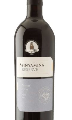 Binyamina Res Merlot is a full-bodied red wine