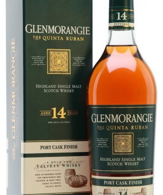 GLENMORANGIE QUINTA RUBAN OLD PORT is a Scotch whisky from the Highland region of Scotland