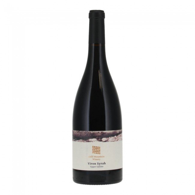 The GALIL YIRON SYRAH is a full-bodied red wine from the Galilee region of Israel