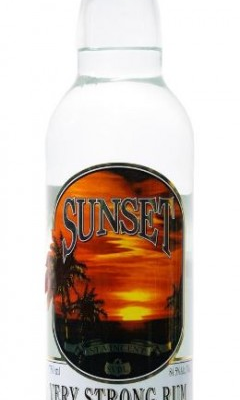SUNSET RUM VERY STRONG 750ML is a premium liquor known for its robust flavor profile that combines rich notes of molasses with hints of tropical fruits and spices. Originating from the Caribbean