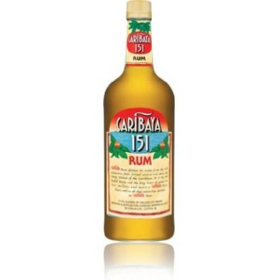 CARIBAYA 151 1L is a premium rum from the Caribbean