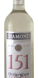 <p>DIAMOND OVERPROOF 151 750ML is a high-proof rum hailing from Guyana