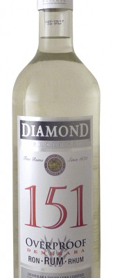<p>DIAMOND OVERPROOF 151 750ML is a high-proof rum hailing from Guyana