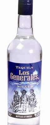 LOS GENERALES SILVER 1.75L is a premium silver tequila crafted from 100% blue agave