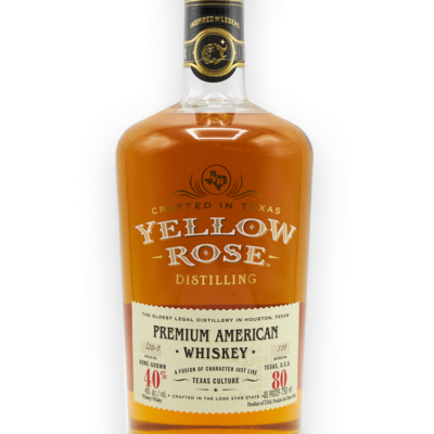 YELLOW ROSE AMERICAN WHISKEY is a distinctive spirit crafted in Texas