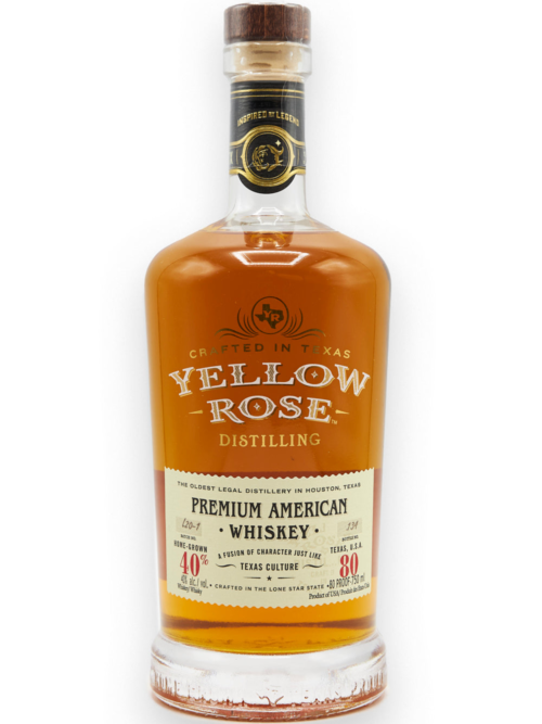 <p>YELLOW ROSE AMERICAN WHISKEY is a distinctive spirit crafted in Texas