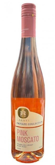 CARMEL PC PINK MOSCATO 750ML CARMEL PC PINK MOSCATO is a delightful wine characterized by its sweet