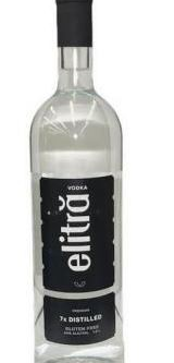 ELITRA REGULAR CLEAR VODKA 1L offers a clean and smooth flavor profile