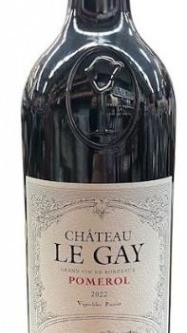 CH LE GAY 750ML is a refined wine from the Pomerol region of Bordeaux