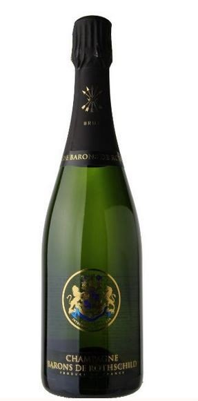 BARONS DE ROTHSCHILD CHAMPAGNE 750ML presents a refined flavor profile characterized by notes of citrus