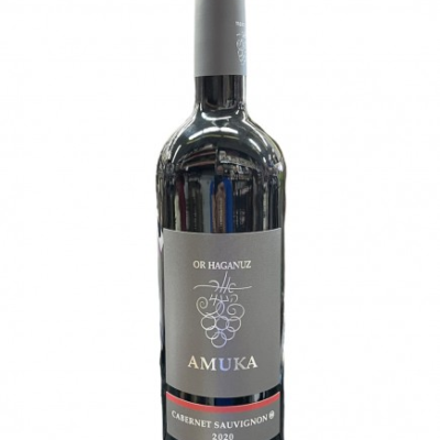 The OR HAGANUZ AMUKA CAB SAUV 750ML is a Cabernet Sauvignon showcasing rich flavors of dark berries