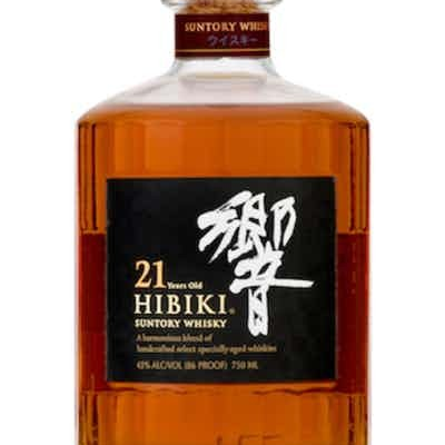 SUNTORY HIBIKI 21YR is a premium Japanese blended whisky
