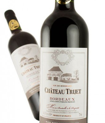 CH TRIJET BORDEAUX 750ML is a red wine from the Bordeaux region of France