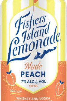 FISHERS ISLAND NUDE PEACH 4PACK features a refreshing blend of peach flavors