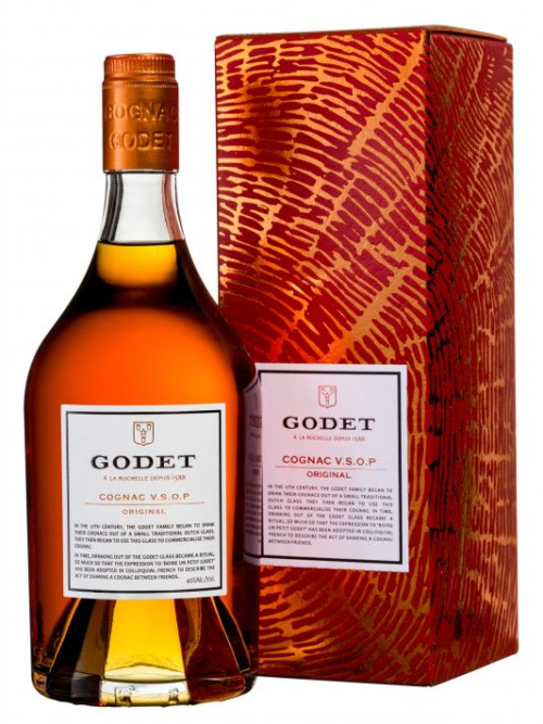 GODET VSOP COGNAC is crafted from the grapes grown in the regions of Cognac