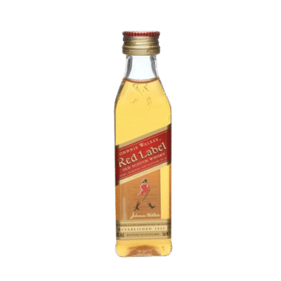 JOHNNIE WALKER RED 50ML is a blended Scotch whisky known for its vibrant and approachable flavor profile. It features notes of fresh fruit