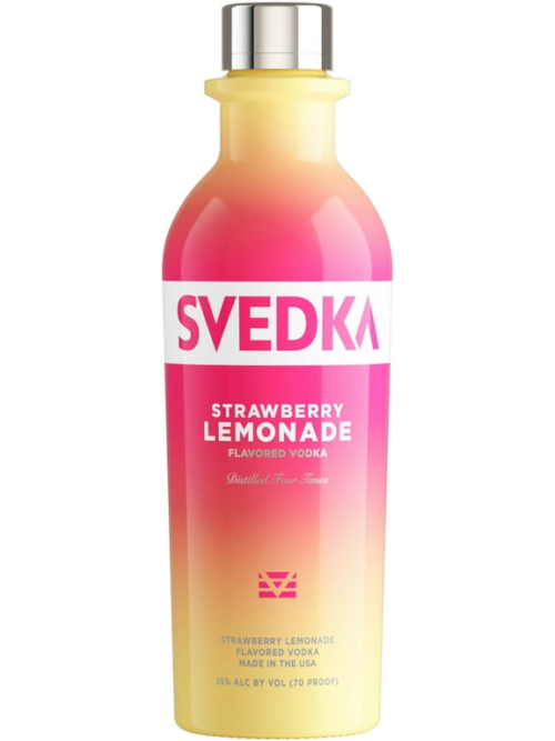 <p>SVEDKA Strawberry Lemonade Vodka delivers a refreshing fusion of ripe strawberries and zesty lemonade