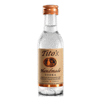 Tito's Handmade Vodka is crafted from corn