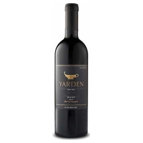 The Yarden Baron Cabernet Sauvignon is a full-bodied wine from the Golan Heights region of Israel. It features rich flavors of blackcurrant