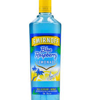 SMIRNOFF BLUE RASPBERRY LEMONADE offers a vibrant flavor profile that combines the sweet and tangy notes of blue raspberry with refreshing lemonade. This 50ml offering hails from the renowned SMIRNOFF distillery
